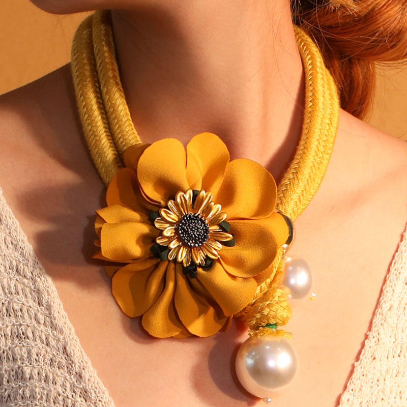 Sunflower Necklace