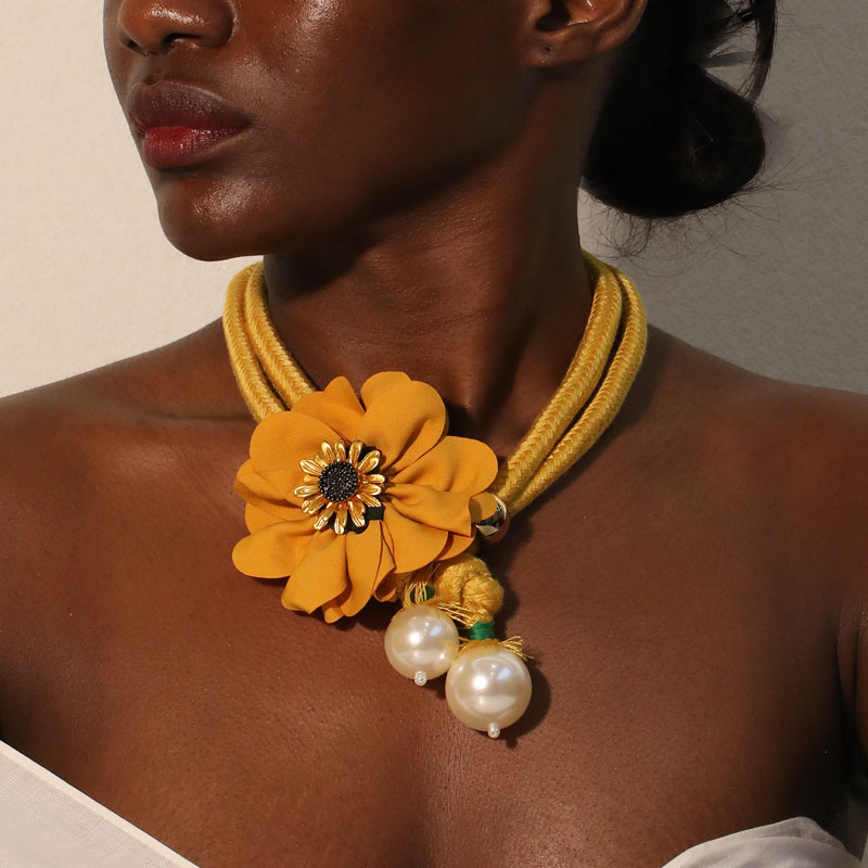 Sunflower Necklace