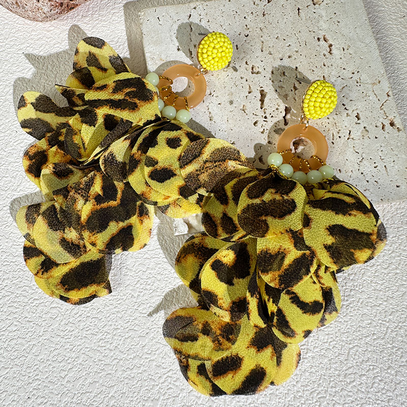 Leopard Print Earrings