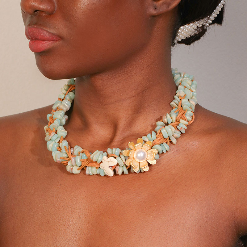 Natural Stone Necklace