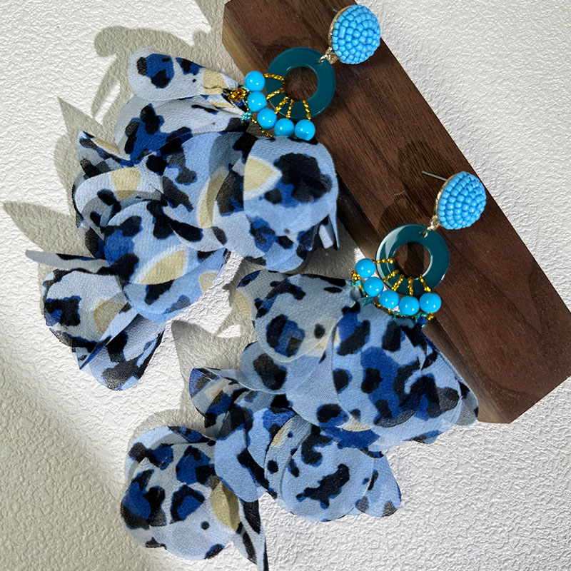 Leopard Print Earrings