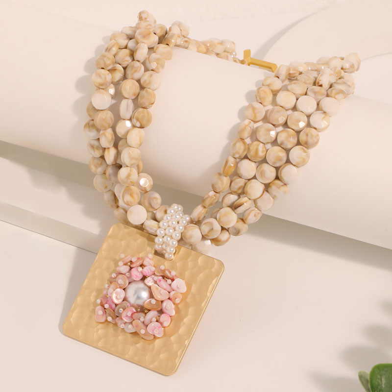 Multi-layer Alloy Necklace