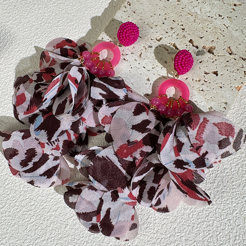 Leopard Print Earrings