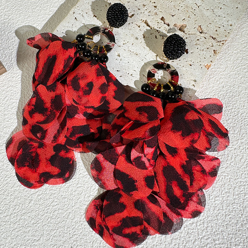 Leopard Print Earrings
