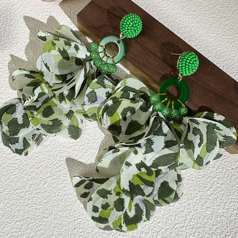 Leopard Print Earrings