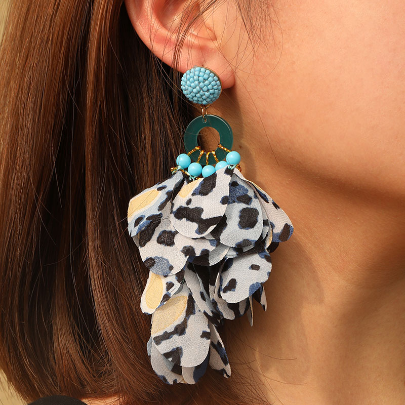 Leopard Print Earrings